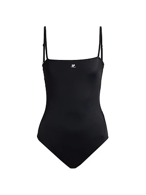 AC Tech Crêpe One-Piece Swimsuit