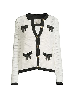Valoria Bow Sweater Set