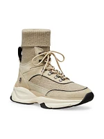 Hiker Leather High-Top Sneakers