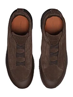 Suede Triple Stitch Monte Sneakers