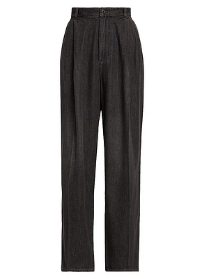 Pleated Trouser Jeans