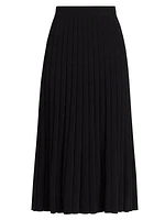 Ribbed Midi Skirt