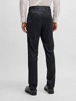 Slim-Fit Suit Micro-Patterned Wool