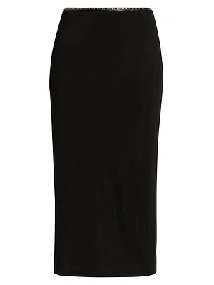 Gwenyth Embellished Midi-Skirt