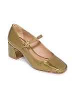 Ancona Block Heel Mary Janes