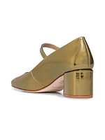 Ancona Block Heel Mary Janes