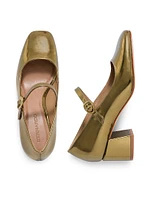 Ancona Block Heel Mary Janes