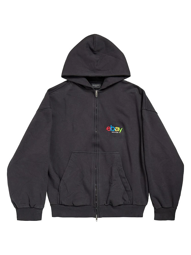 Ebay Zip-Up Hoodie Regular Fit