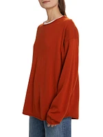 Cashmere Oversized Crewneck Sweater