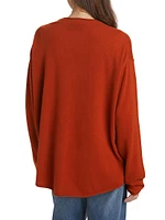 Cashmere Oversized Crewneck Sweater