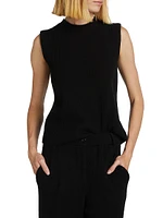 Layer Up! Rib-Knit Cashmere Vest