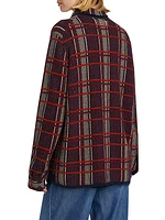 Plaid Cashmere Work Shirt