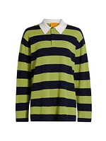 Striped Cashmere Rugby Sweater