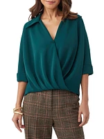 Otto Draped Georgette Top