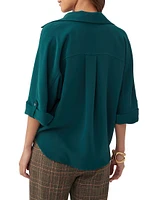 Otto Draped Georgette Top