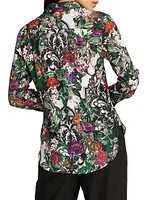 Gabriela Botanical-Print Long-Sleeve Shirt