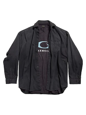 Loop Sports Icon Layered Shirt