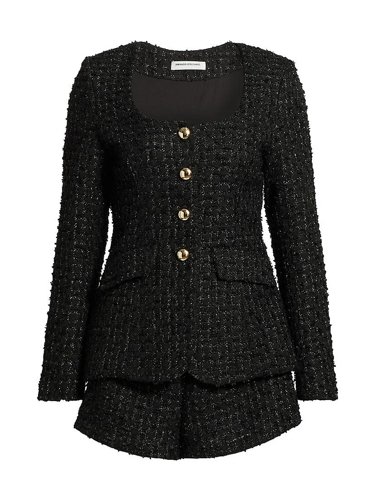 Kya Tweed Romper