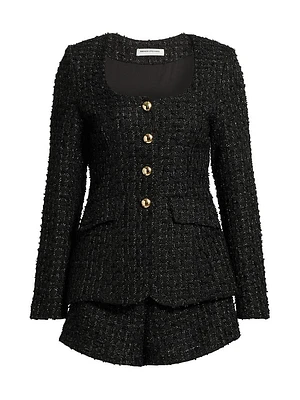 Kya Tweed Romper
