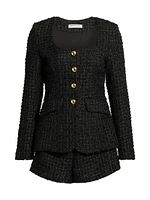 Kya Tweed Romper
