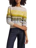 Lace Fair Isle Sweater