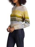 Lace Fair Isle Sweater