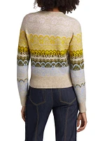 Lace Fair Isle Sweater