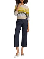 Lace Fair Isle Sweater