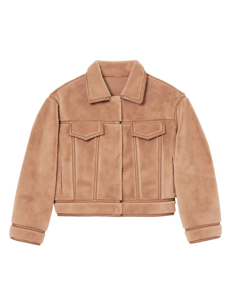 Monge Faux Fur Jacket