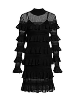 Crush Frilled Minidress