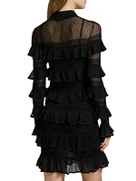 Crush Frilled Minidress
