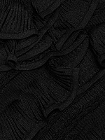 Crush Frilled V-Neck Top
