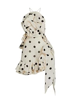 Crush Polka Dot Ruffle Minidress