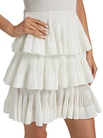 Crush Sleeveless Ruffle Minidress