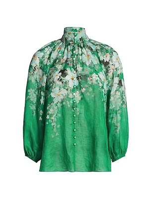 Everley Floral Billow Blouse