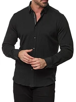 Hammond Cotton-Blend Button-Front Shirt