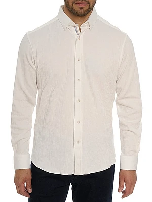Hammond Cotton-Blend Button-Front Shirt