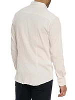 Hammond Cotton-Blend Button-Front Shirt