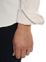 Hammond Cotton-Blend Button-Front Shirt