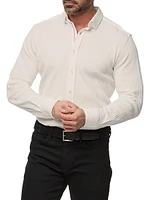 Hammond Cotton-Blend Button-Front Shirt