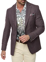 Jetset Hooded Single-Breasted Blazer