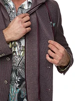 Jetset Hooded Single-Breasted Blazer