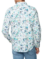 Sumter Floral Cotton-Blend Shirt