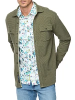 Brunner Cotton-Blend Knit Shirt