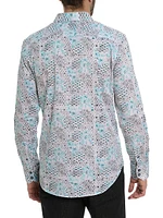 Hendriks Abstract Cotton-Blend Shirt