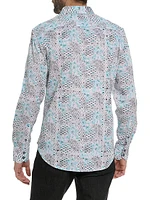 Hendriks Abstract Cotton-Blend Shirt