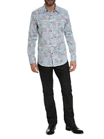 Hendriks Abstract Cotton-Blend Shirt