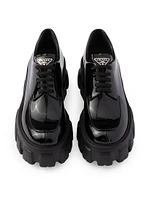 Monolith Patent Leather Lace-Up Shoes