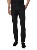 Wells Jacquard Paisley Denim Pants