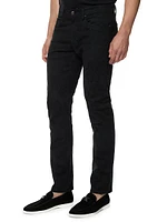 Wells Jacquard Paisley Denim Pants